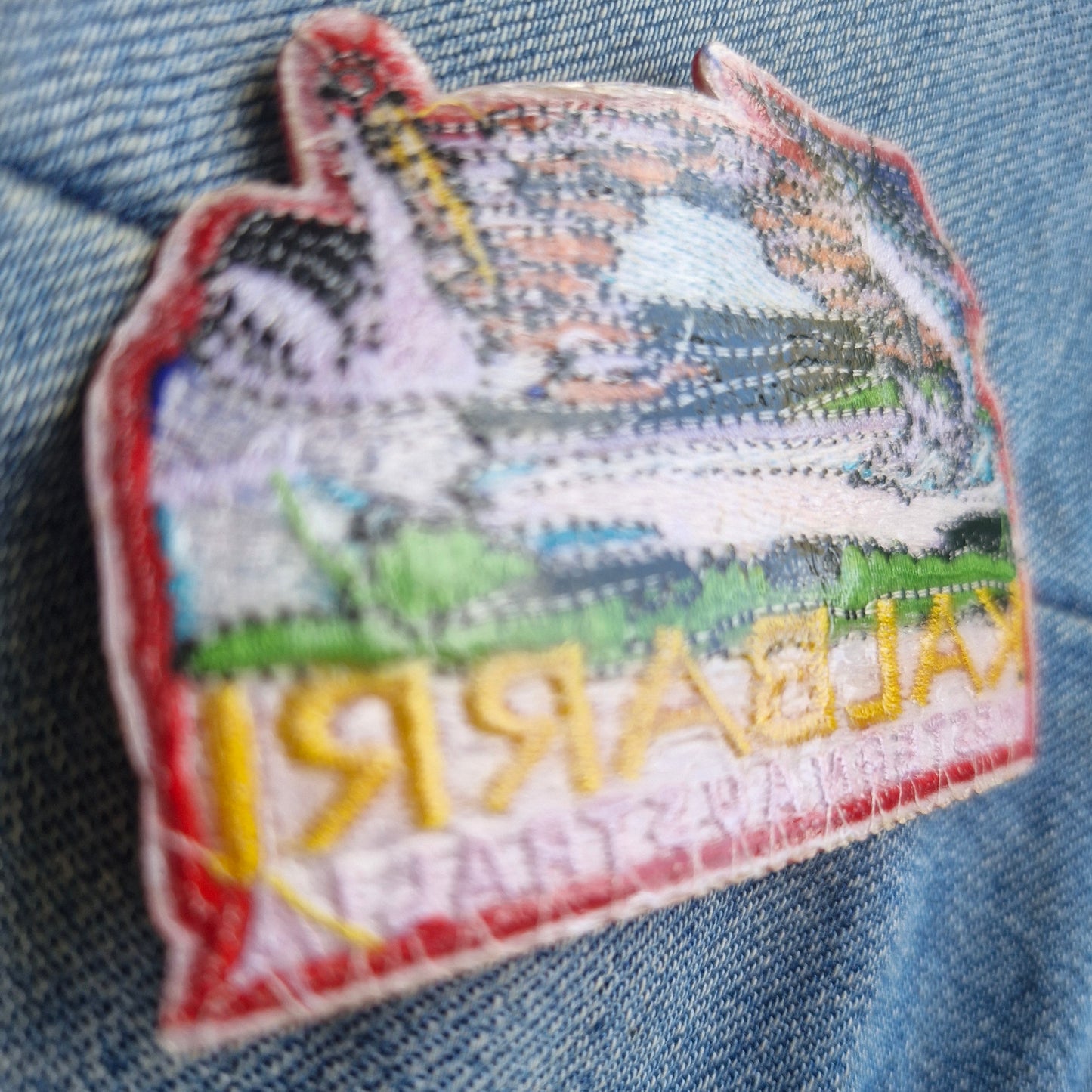 Kalbarri Western Australia Travel Iron On Embroidery Patch Destination Souvenir Gift