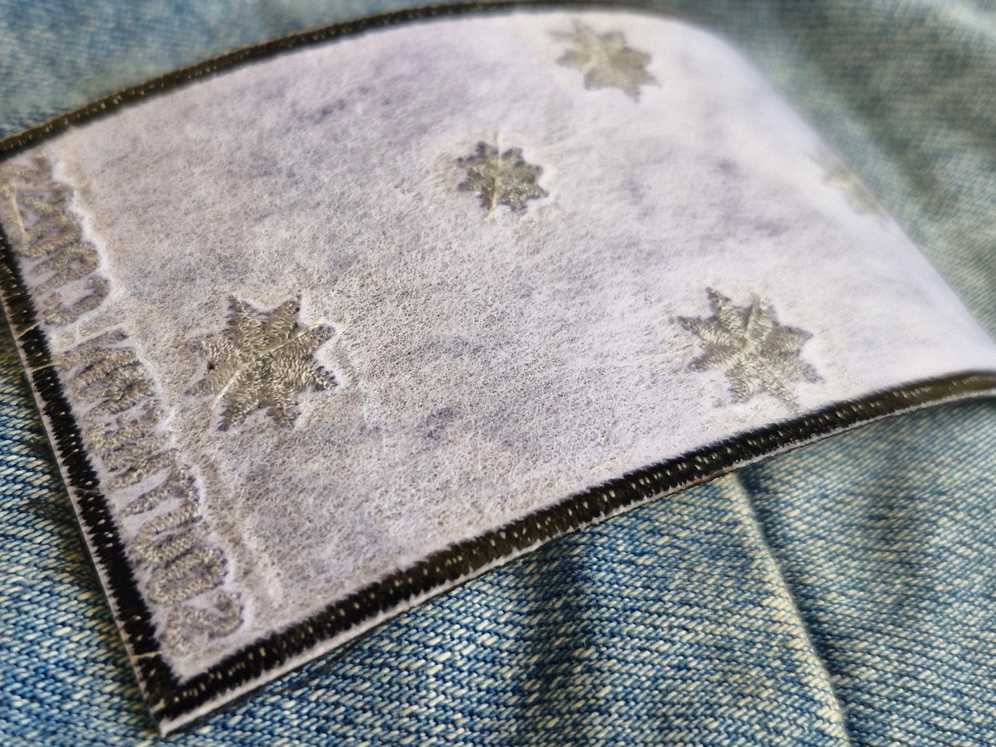 Southern Cross Travel Iron On Embroidery Patch Destination Souvenir Gift