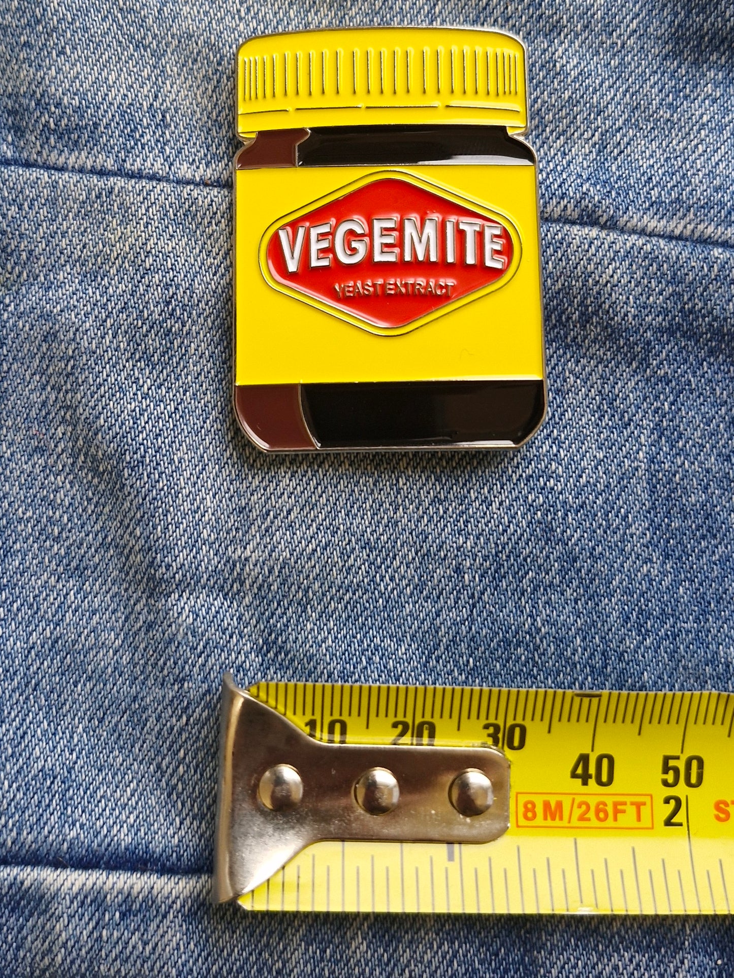 Vegemite Australia Icon Enamel Fridge Magnet Destination Souvenir Gift