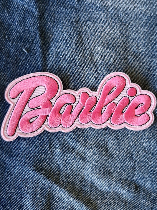 Barbie, Kids Movie, Iron On Embroidery Patch