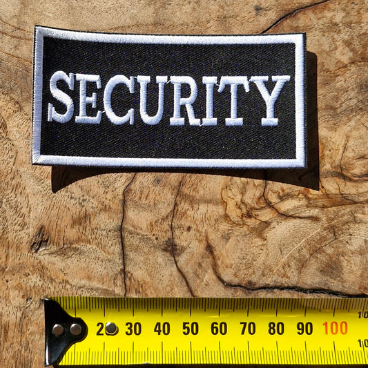 Security, Logo, Uniform, Cosplay, Iron On Embroidery Patch