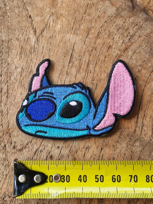 Stitch - Lilo & Stitch, Disney Cartoon Kids Iron On Embroidery Patch