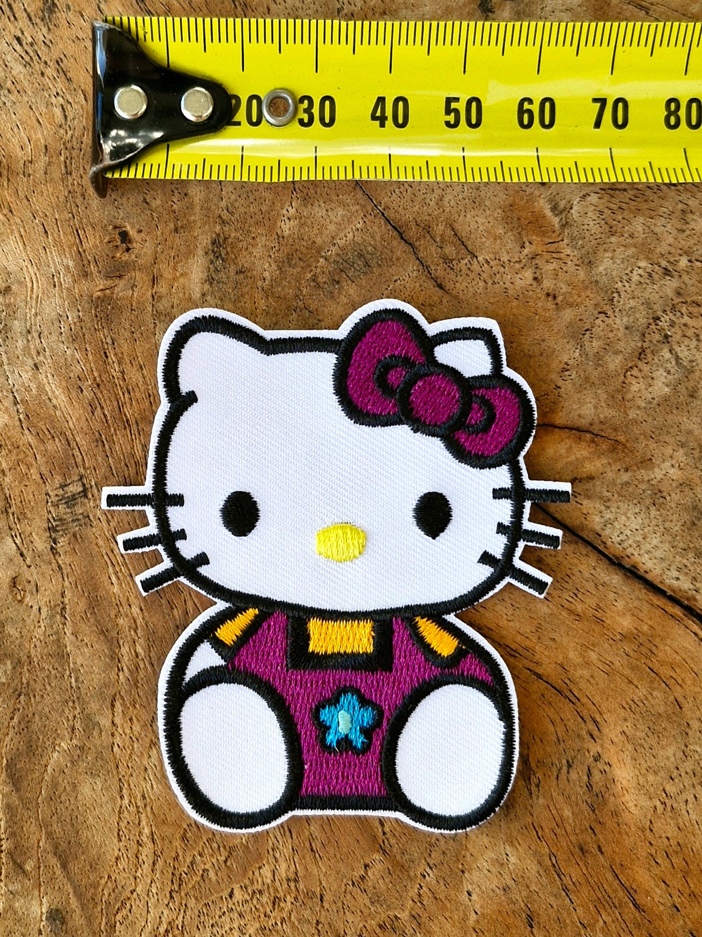 Hello Kitty, Kids Anime TV Series Cartoon Character, Iron On Embroidery Patch