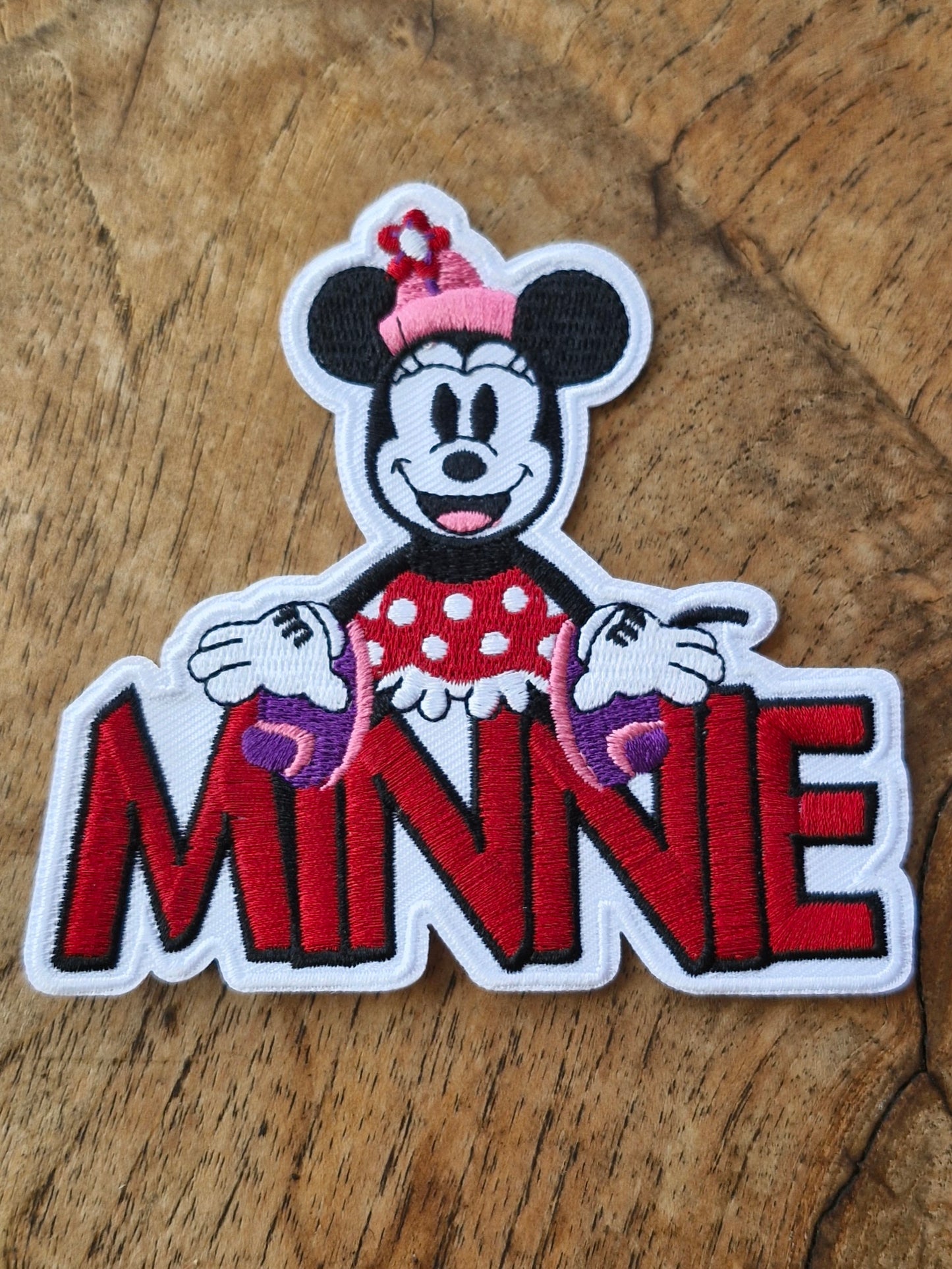 Mickey & Minnie Mouse - Disney, Kids Cartoon, Retro Iron On Embroidery Patch