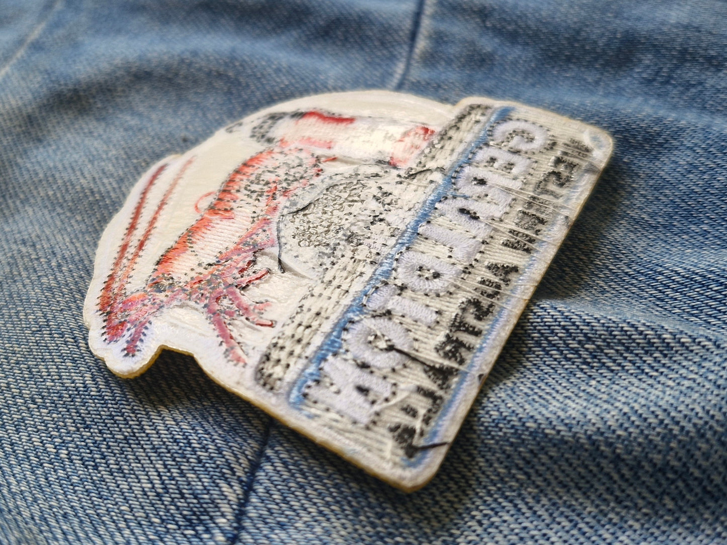 Geraldton Western Australia Travel Iron On Embroidery Patch Destination Souvenir Gift