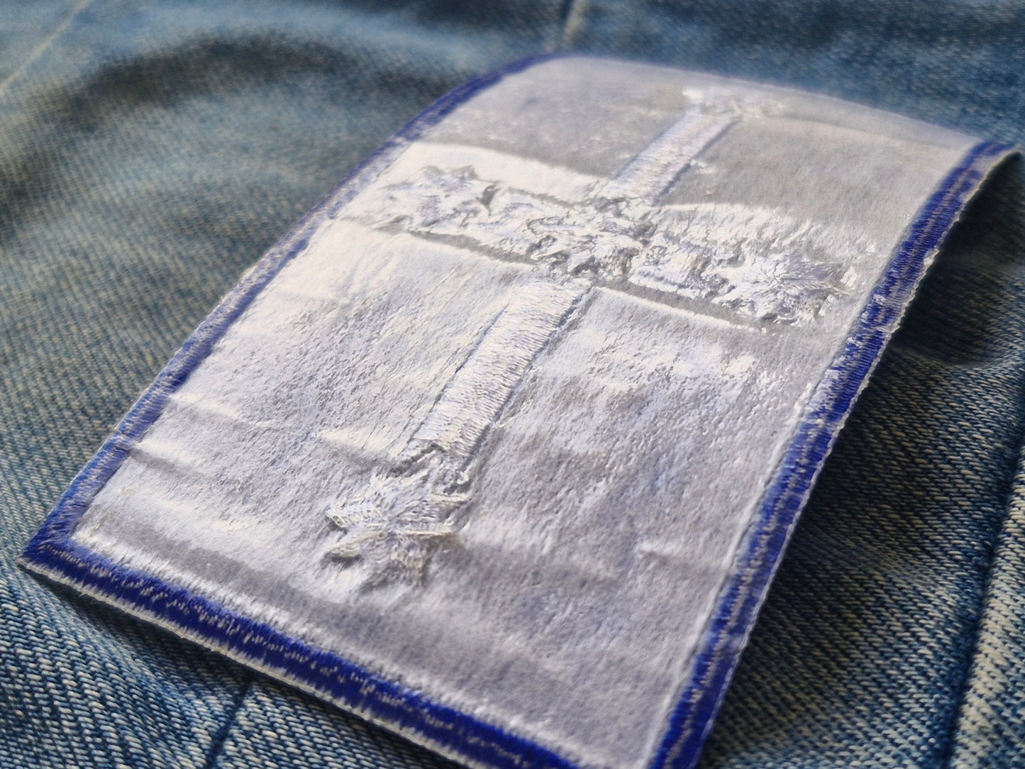 Eureka Stokade Flag, Australian History, Rebellion Iron On Embroidery Patch