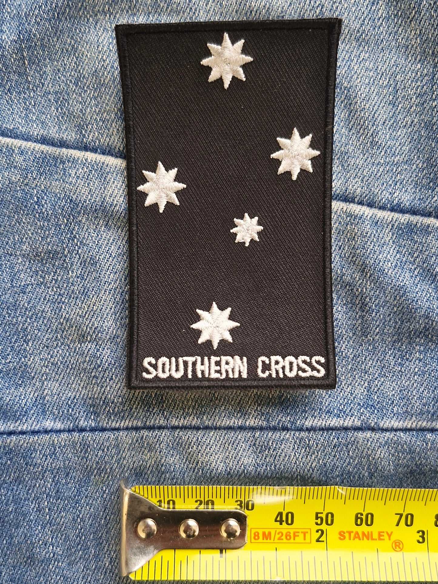 Southern Cross Travel Iron On Embroidery Patch Destination Souvenir Gift