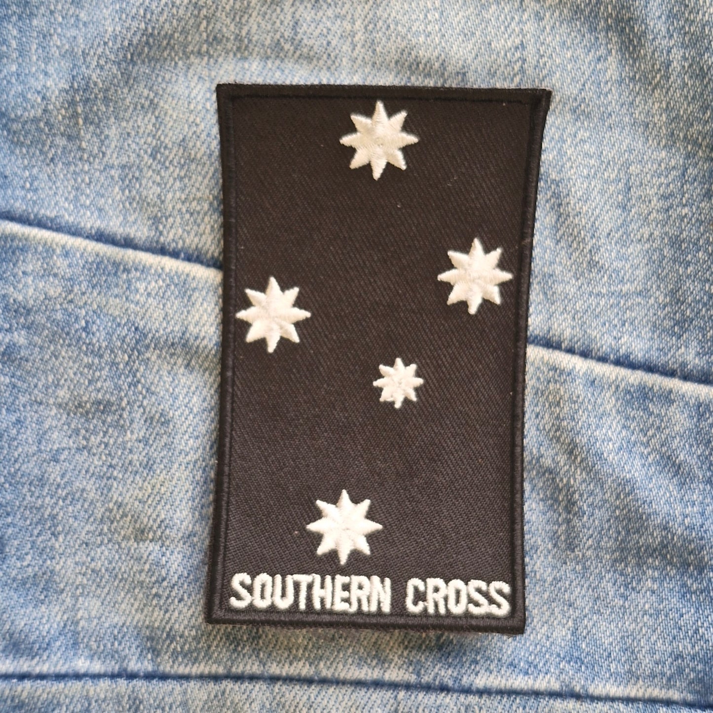 Southern Cross Travel Iron On Embroidery Patch Destination Souvenir Gift