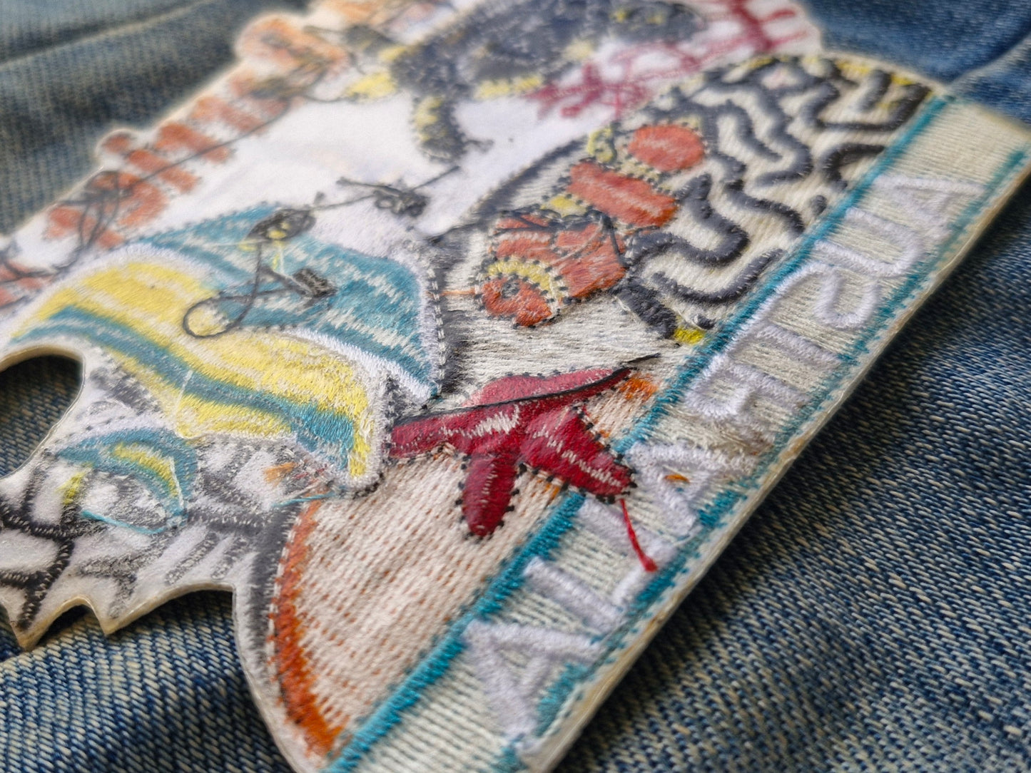 Great Barrier Reef Australia Travel Iron On Patch Destination Souvenir Gift