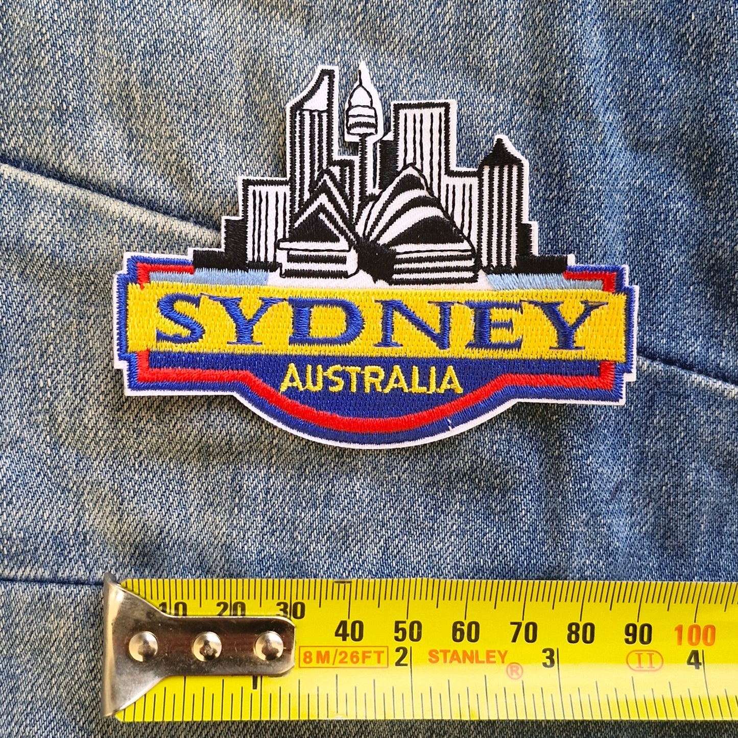 Sydney Australia Travel Iron On Embroidery Patch Destination Souvenir Gift