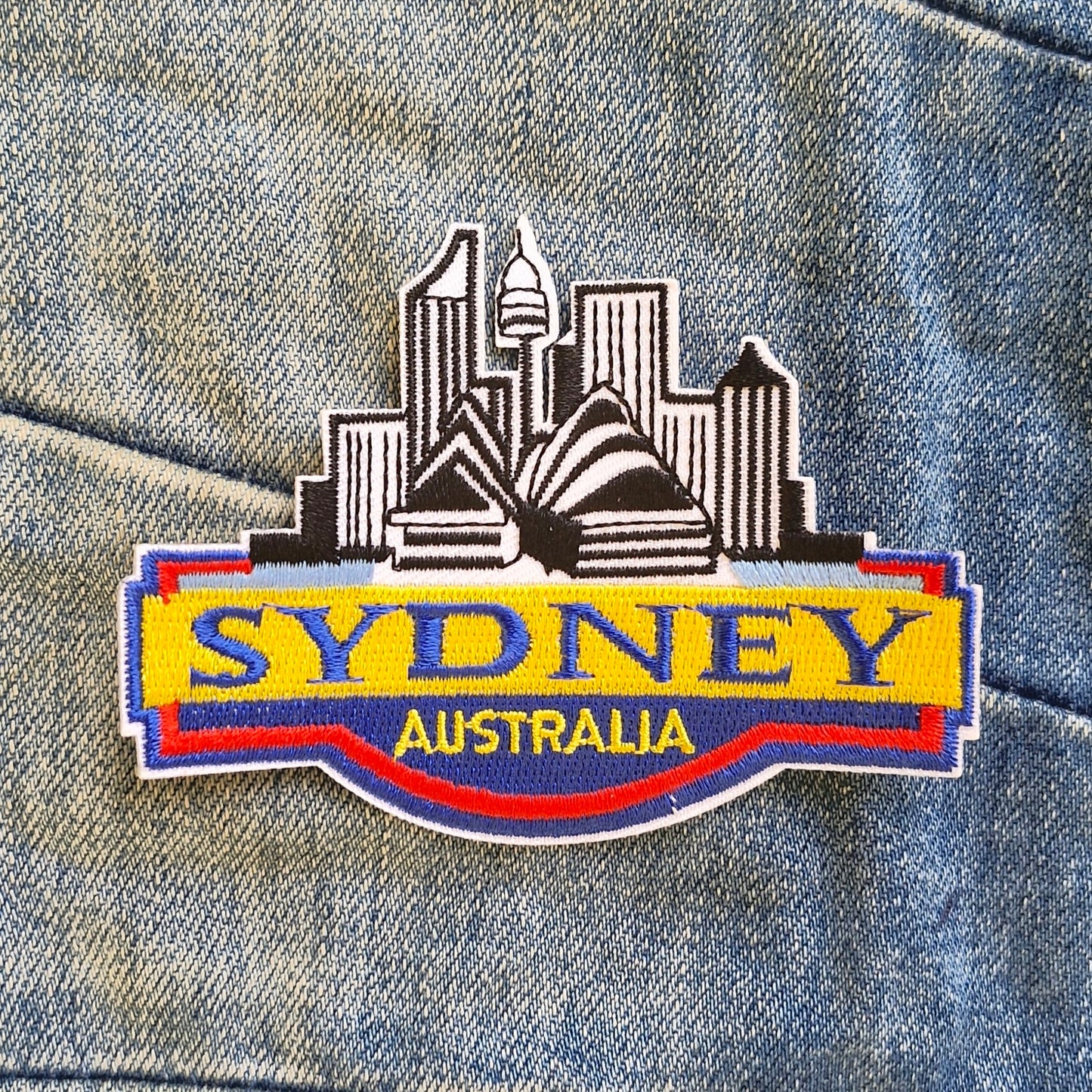 Sydney Australia Travel Iron On Embroidery Patch Destination Souvenir Gift