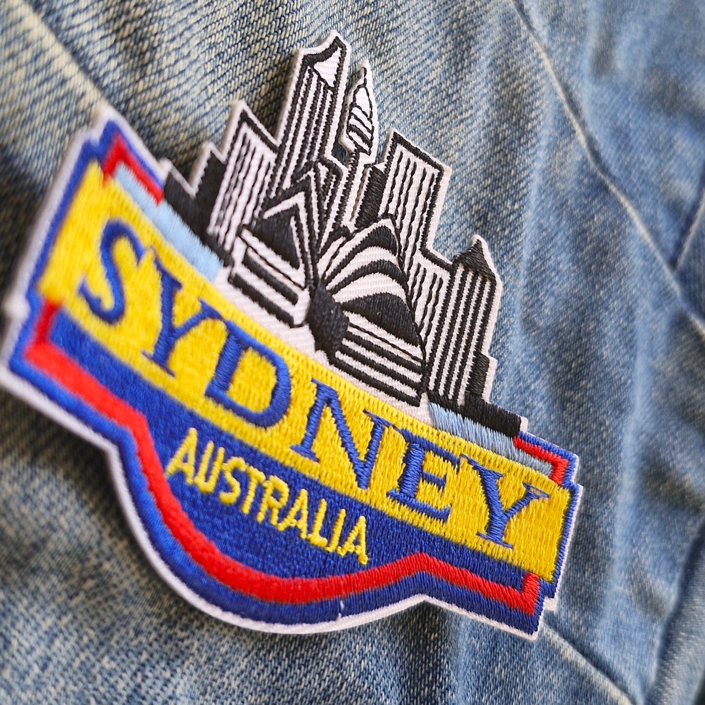 Sydney Australia Travel Iron On Embroidery Patch Destination Souvenir Gift