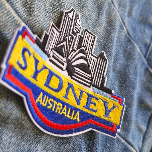Sydney Australia Travel Iron On Embroidery Patch Destination Souvenir Gift