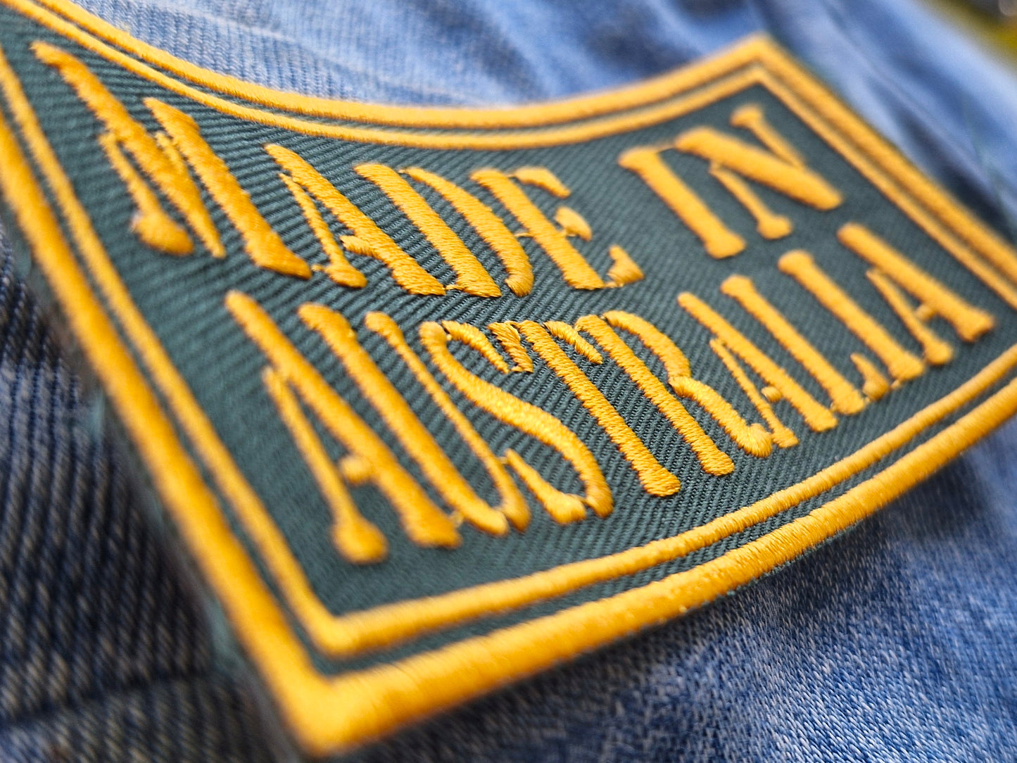 Made In Australia Travel Iron On Patch Destination Souvenir Gift Surf