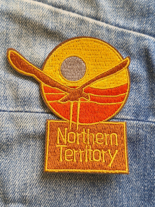 Northern Territory Australia Travel Iron On Patch Destination Souvenir Gift