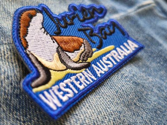 Jurien Bay, Western Australia Travel Iron On Embroidery Patch Souvenir