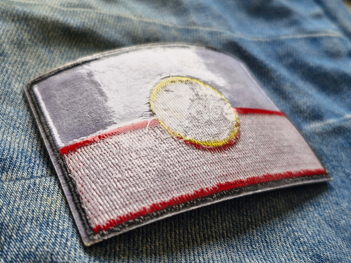 Indigenous Aboriginal Flag Iron On Embroidery Patch Destination Souvenir Gift