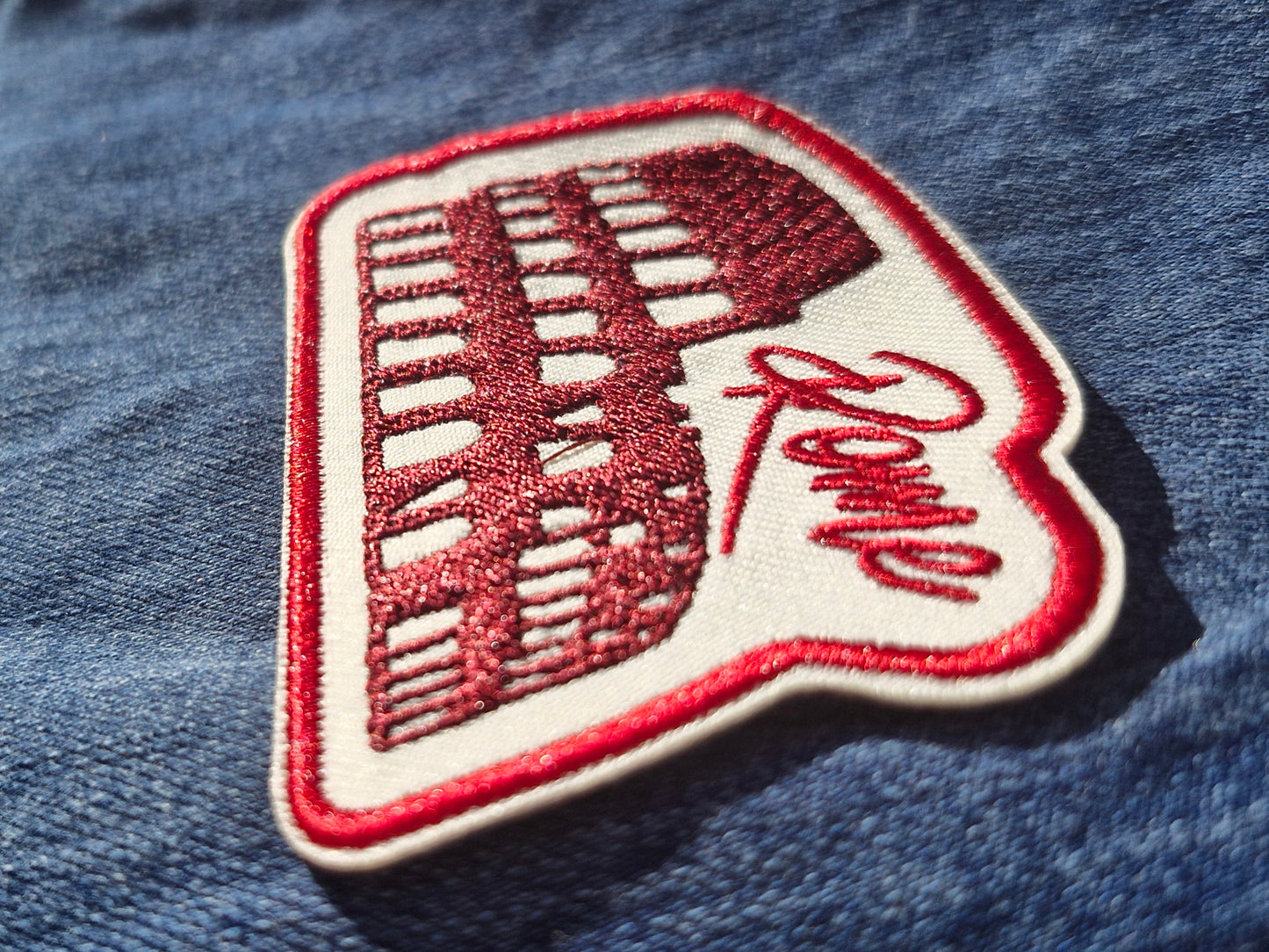 Rome - Italy, Travel Iron On Embroidery Patch Destination Souvenir Gift