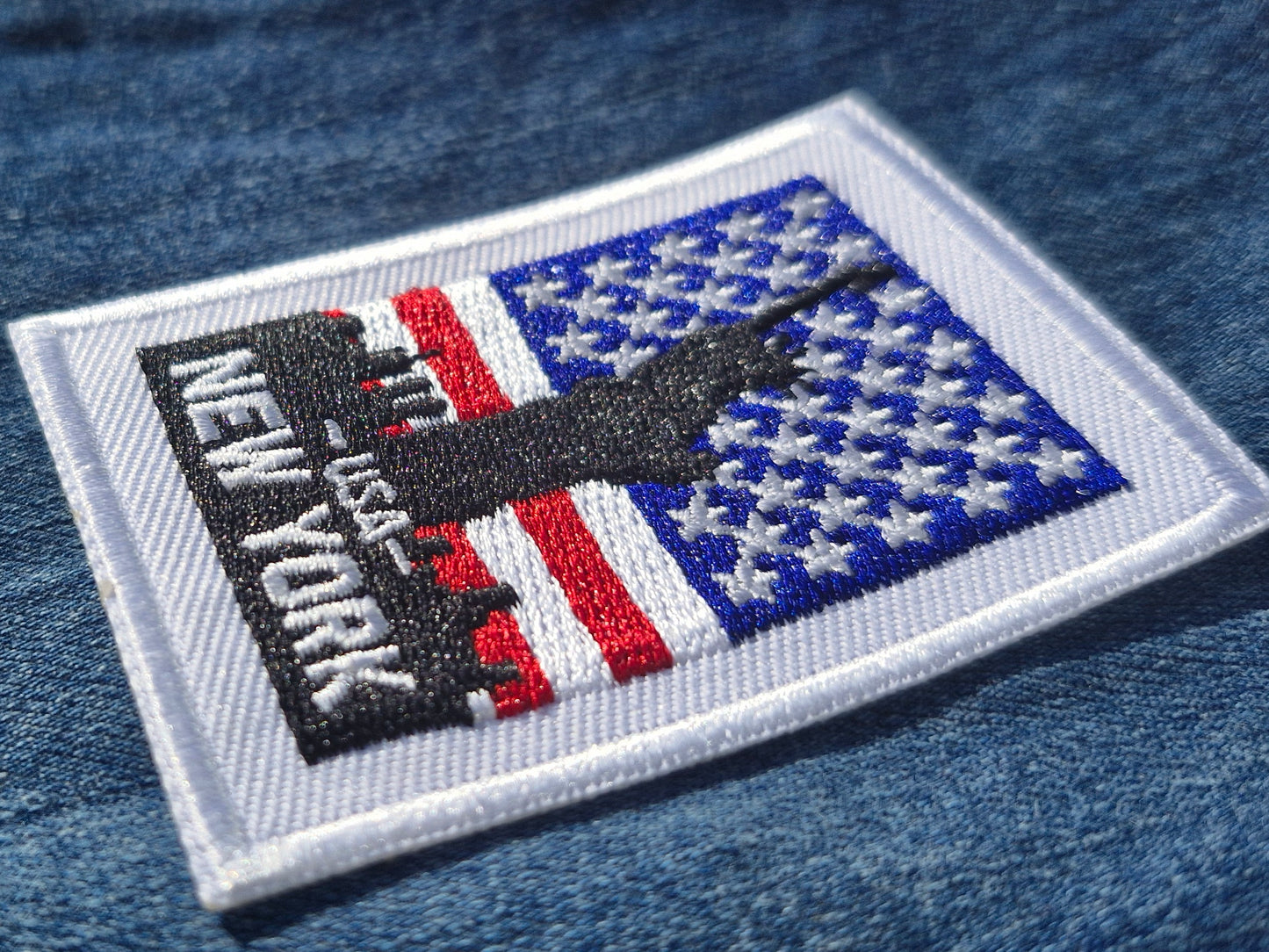 New York - USA, Travel Iron On Embroidery Patch Destination Souvenir Gift (Copy)