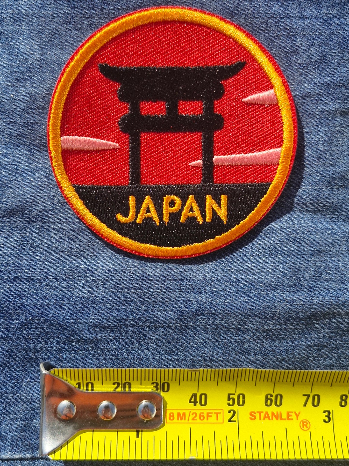 Japan, Travel Iron On Embroidery Patch Destination Souvenir Gift