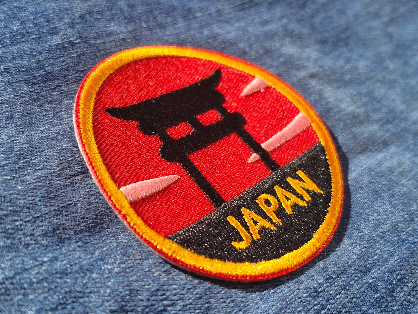 Japan, Travel Iron On Embroidery Patch Destination Souvenir Gift