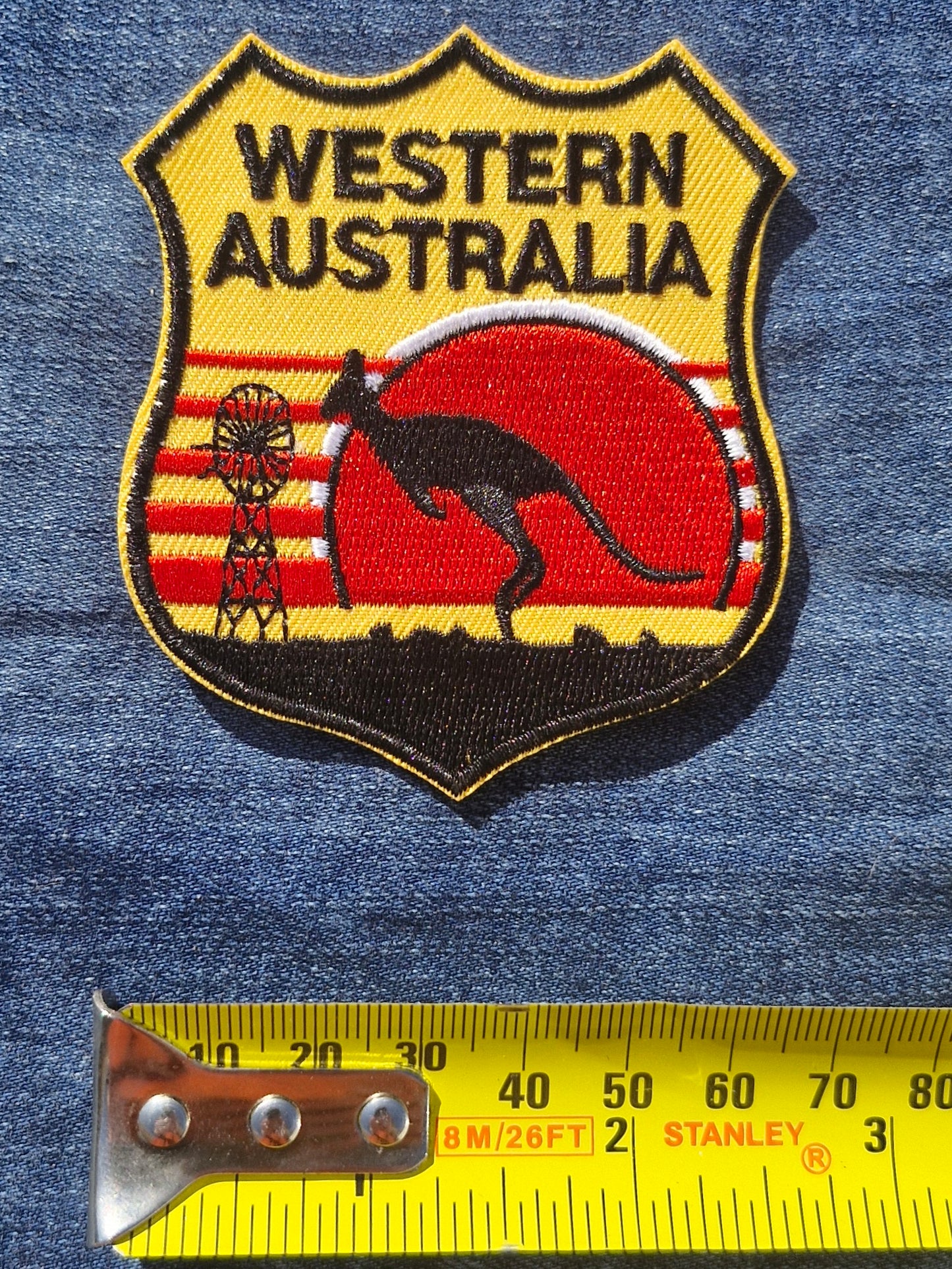 Western Australia Outback Travel Iron On Embroidery Patch Destination Souvenir Gift (Copy)