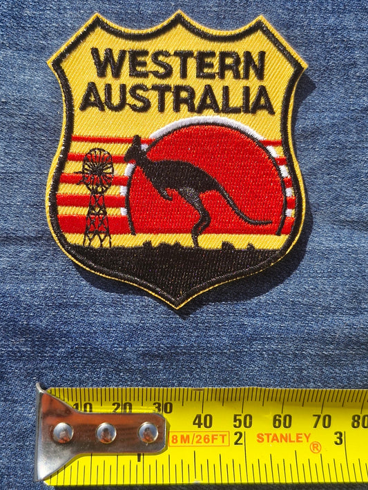 Western Australia Outback Travel Iron On Embroidery Patch Destination Souvenir Gift (Copy)