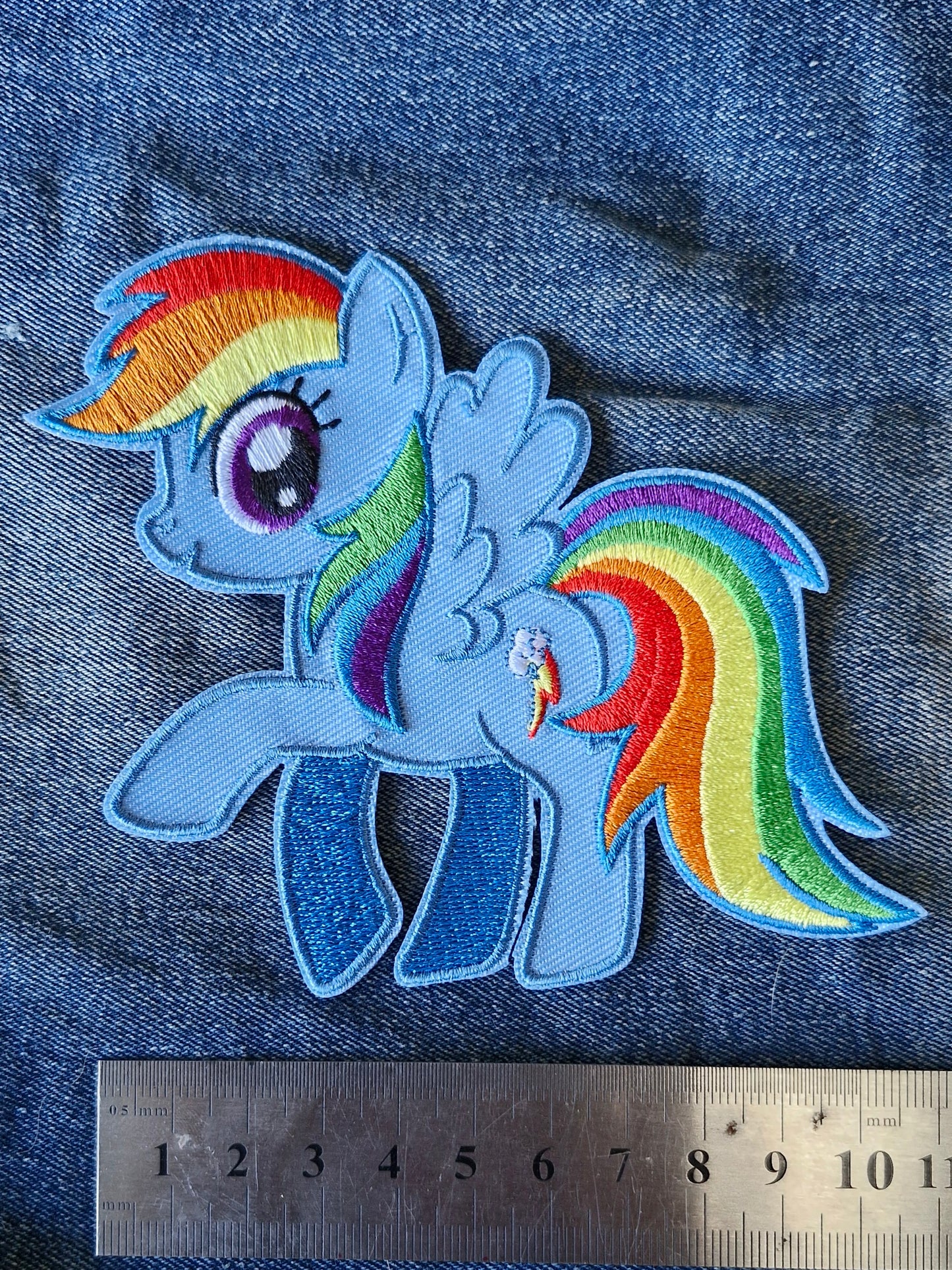 My Little Pony Club Iron On Embroidery Kids Cartoon Patch Gift Souvenir Craft