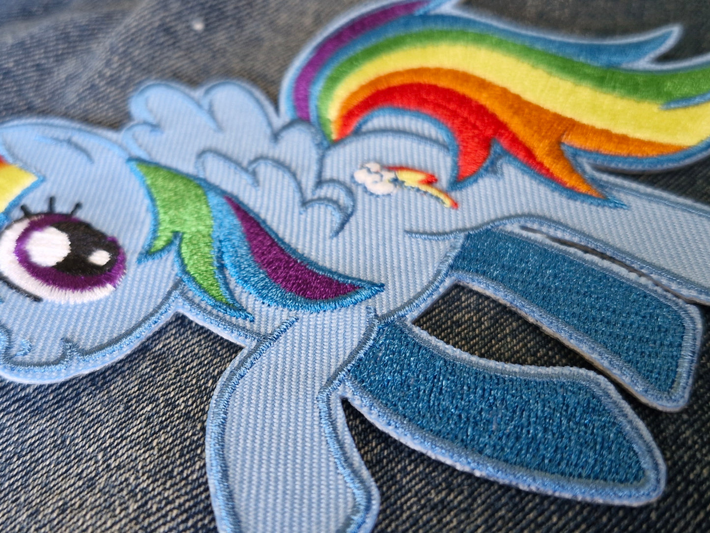 My Little Pony Club Iron On Embroidery Kids Cartoon Patch Gift Souvenir Craft