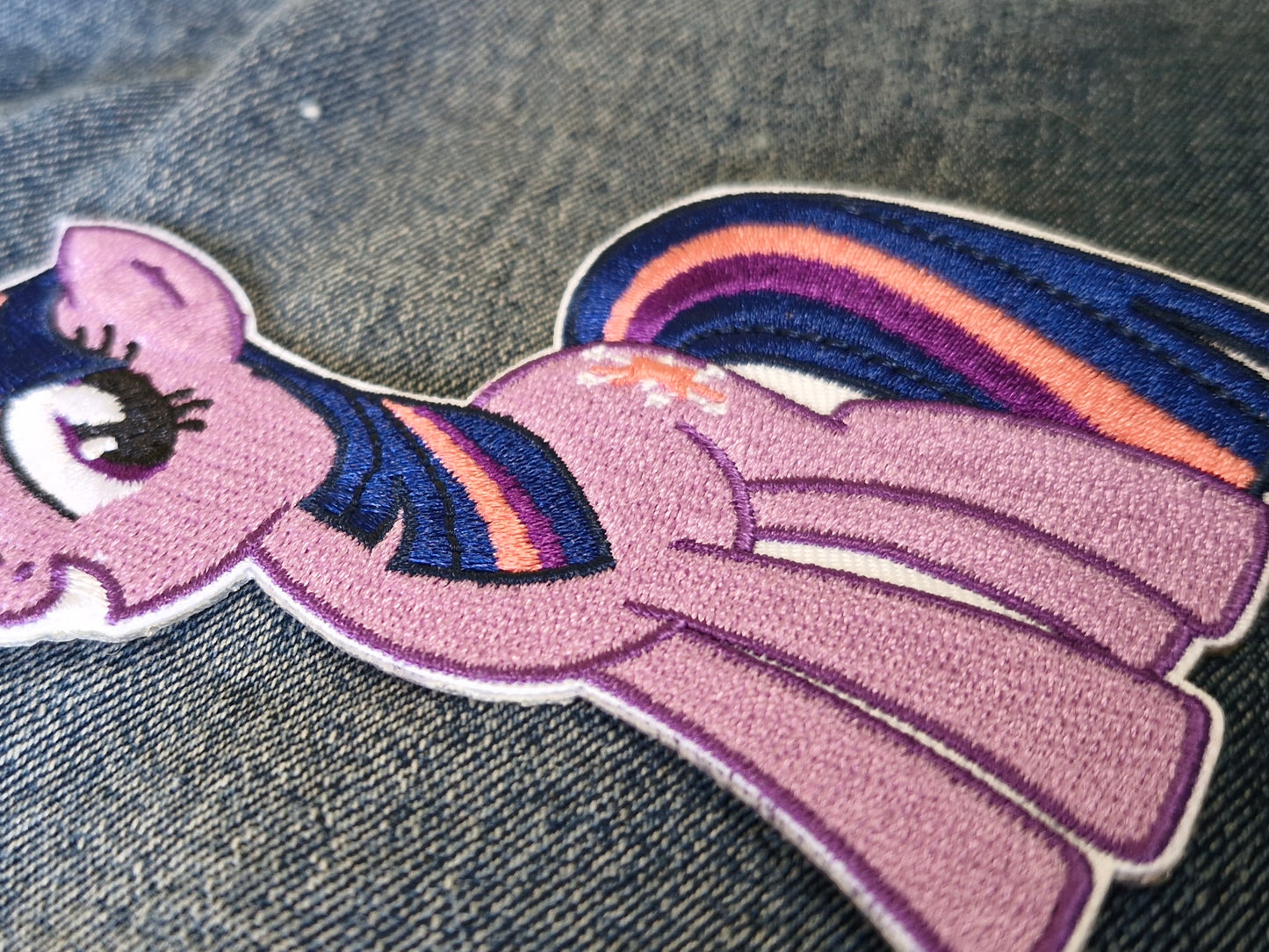 My Little Pony Club Iron On Embroidery Kids Cartoon Patch Gift Souvenir Craft
