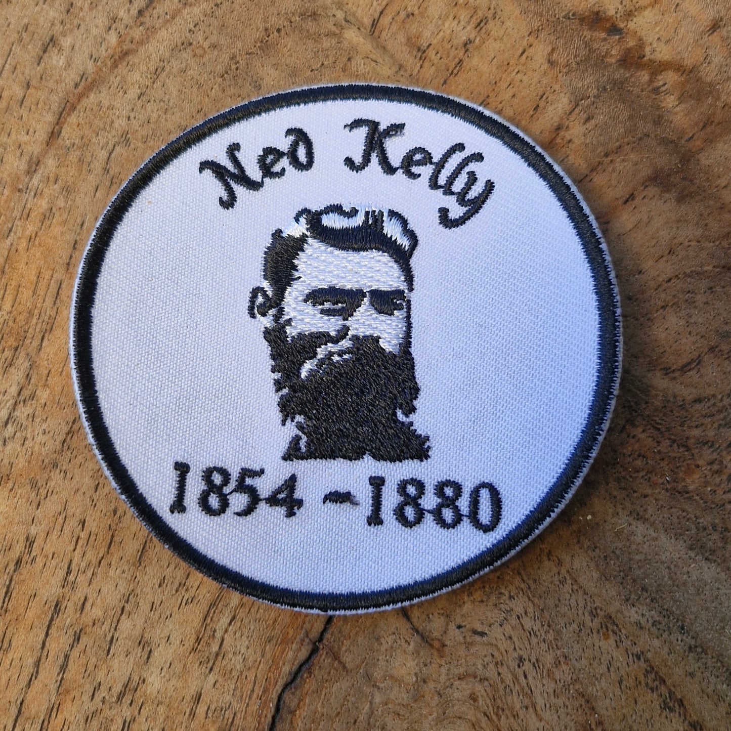 Ned Kelly Australian Bush Ranger Icon Iron On Patch