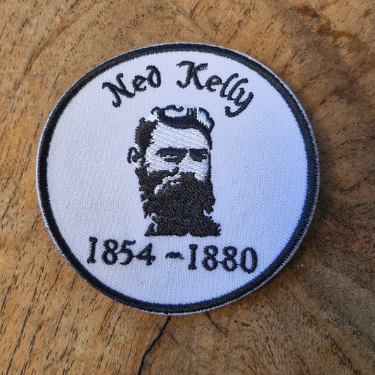 Ned Kelly Australian Bush Ranger Icon Iron On Patch