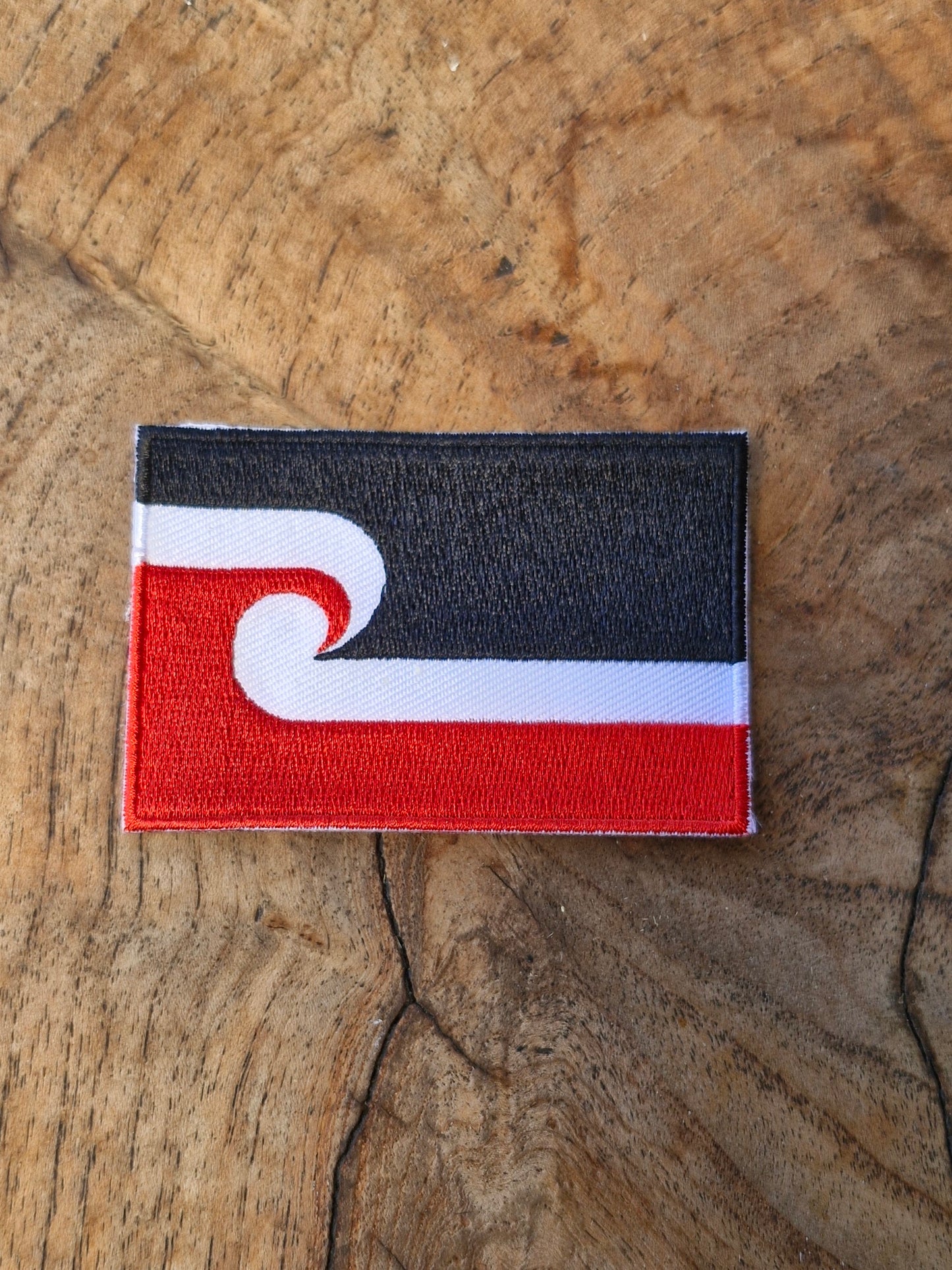 Silver Fern - New Zealand, Travel Iron On Embroidery Patch Destination Souvenir Gift