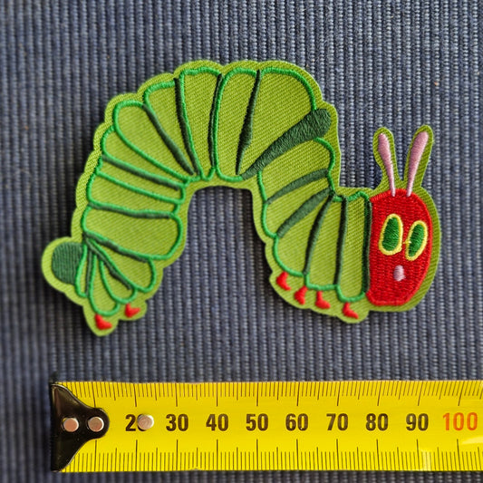The Hungry Caterpillar, Kids Book Iron On Embroidery Patch