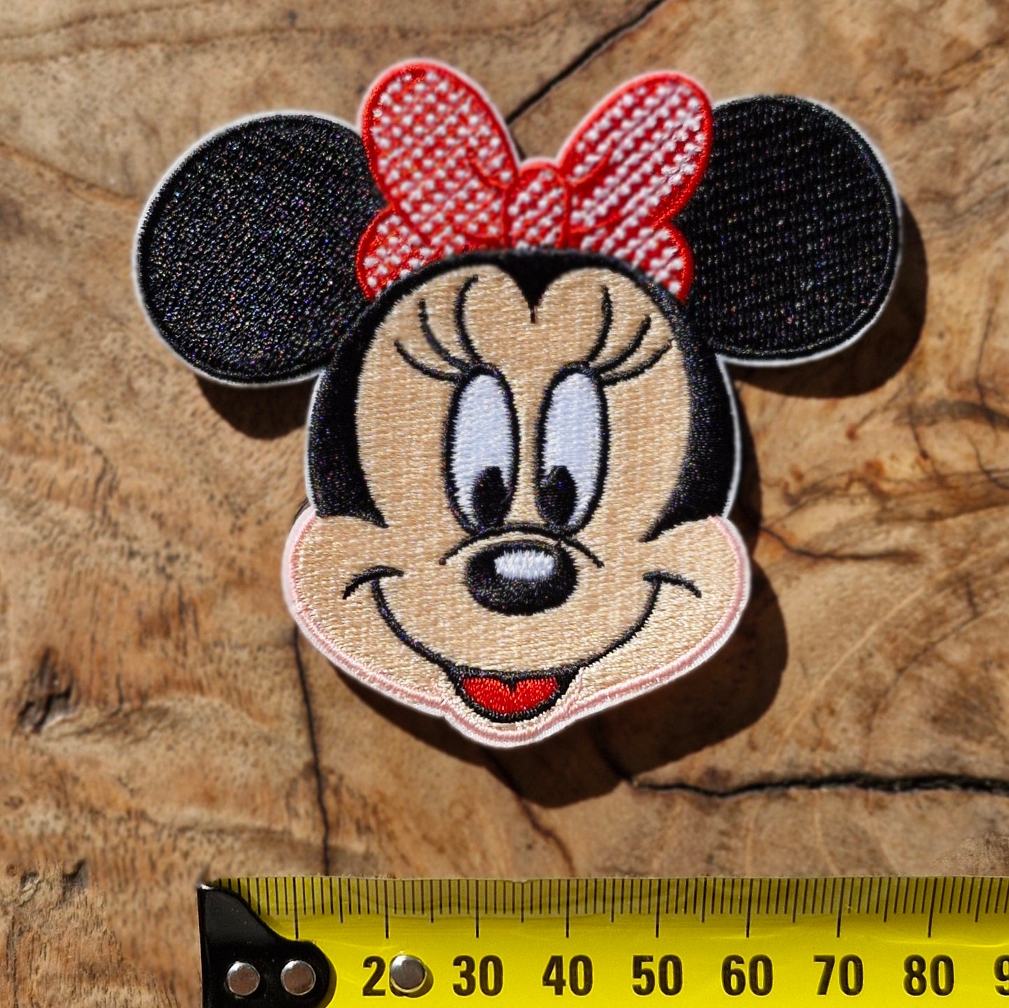 MINNIE, Minnie Mouse - Disney, Kids Cartoon, Retro Iron On Embroidery Patch