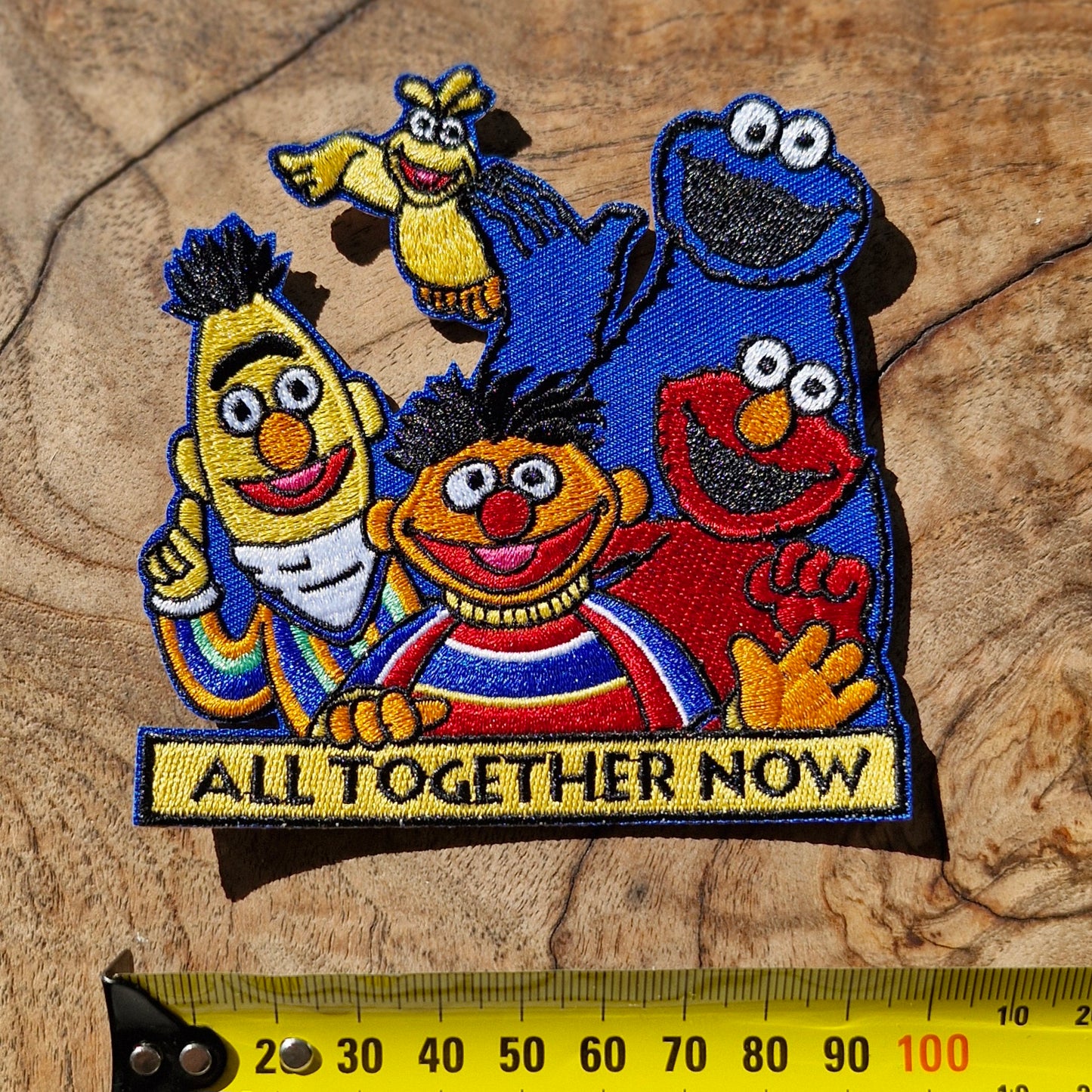 Sesame Street, Kids TV Series, Iron On Embroidery Patch