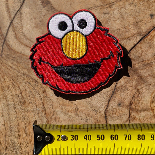Elmo - Sesame Street, Kids TV Series, Iron On Embroidery Patch