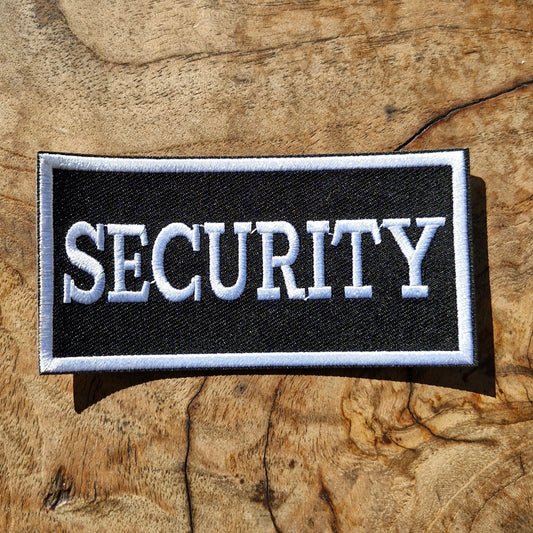 Security, Logo, Uniform, Cosplay, Iron On Embroidery Patch