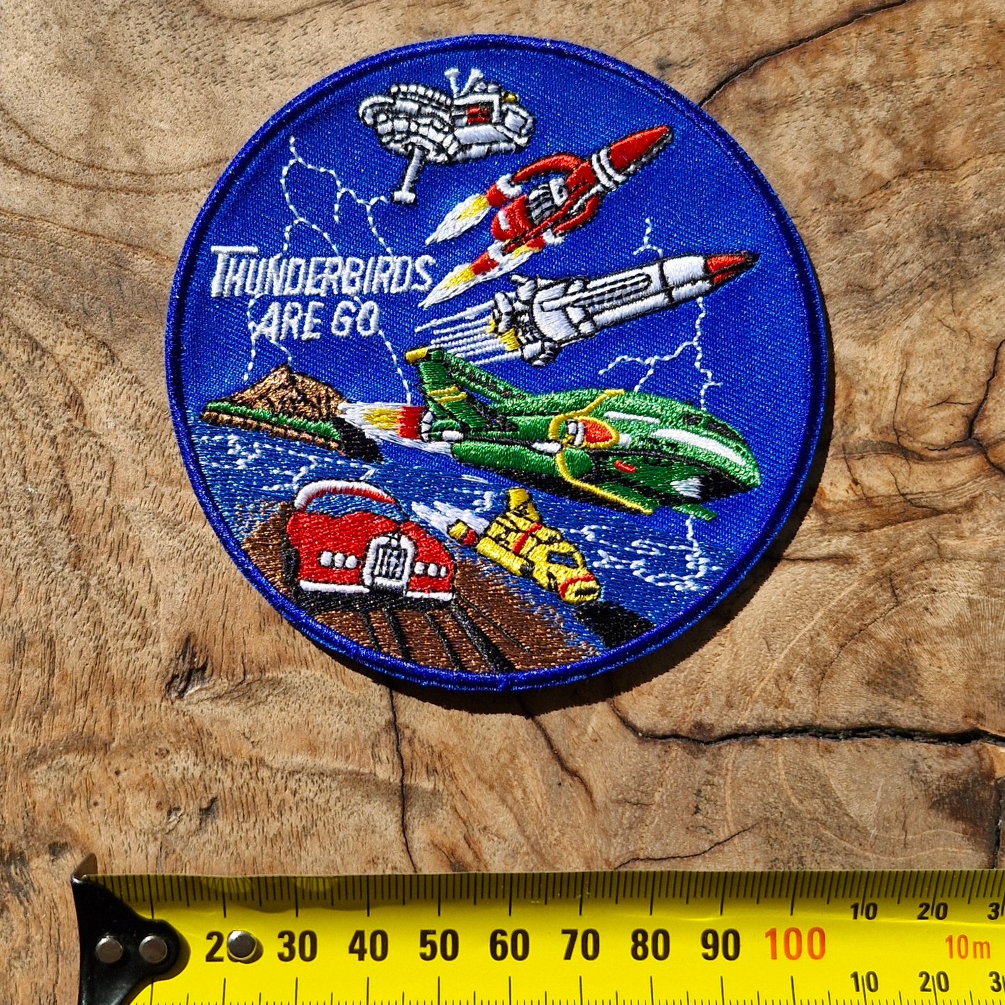 Thunderbirds Are Go, TV Series, Retro Iron On Embroidery Patch
