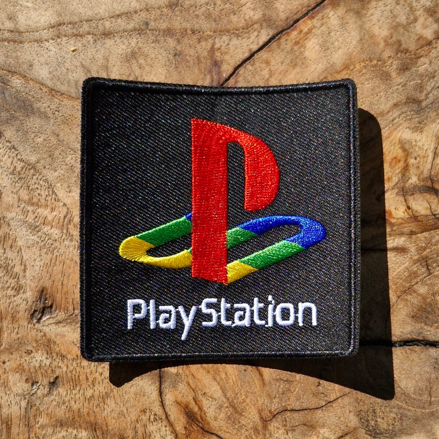 Playstation, Logo, Gamer Iron On Embroidery Patch