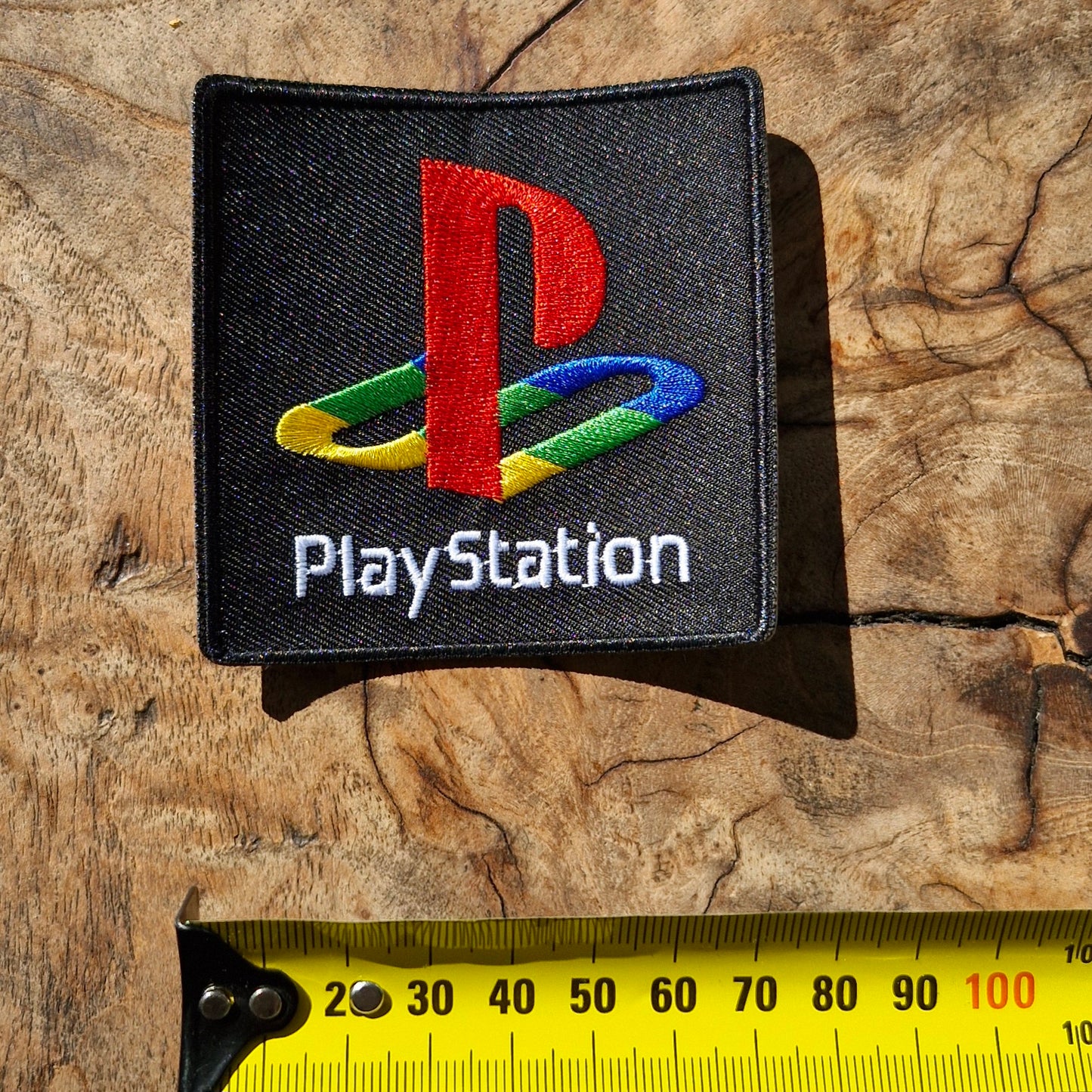 Playstation, Logo, Gamer Iron On Embroidery Patch
