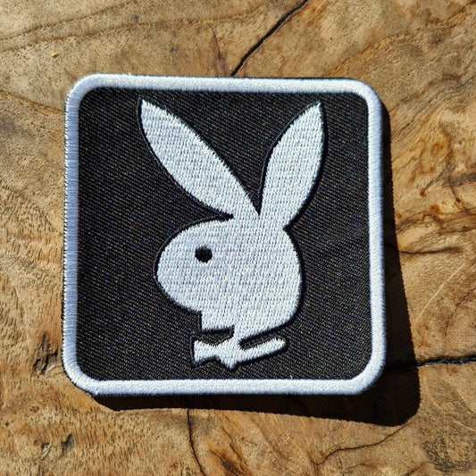 Playboy Bunny, Logo, Adult Club Iron On Embroidery Patch