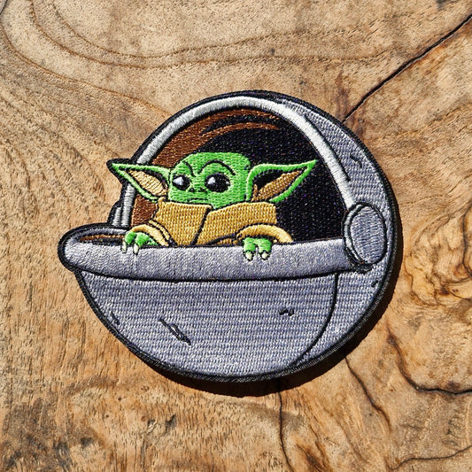 Starwars - Grogu, Baby Yoda, Movie Iron On Embroidery Patch
