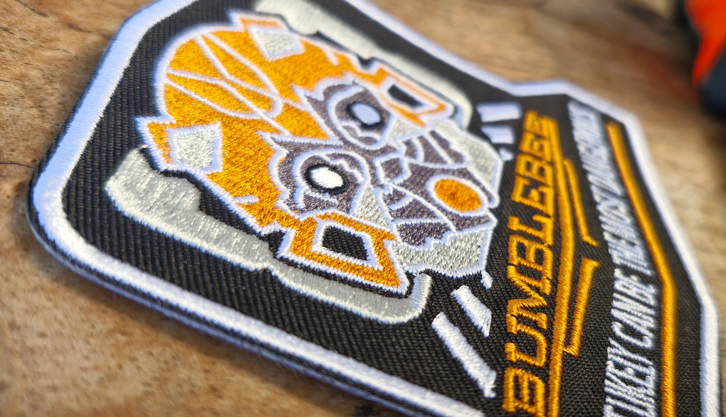 Bumblebee - Transformers, Autobots, Paramount Pictures Movie, Anime TV Series, Iron On Embroidery Patch