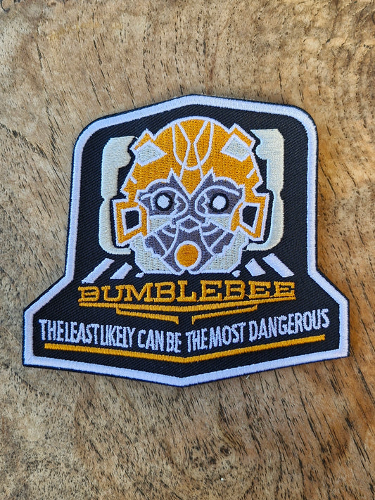 Bumblebee - Transformers, Autobots, Paramount Pictures Movie, Anime TV Series, Iron On Embroidery Patch