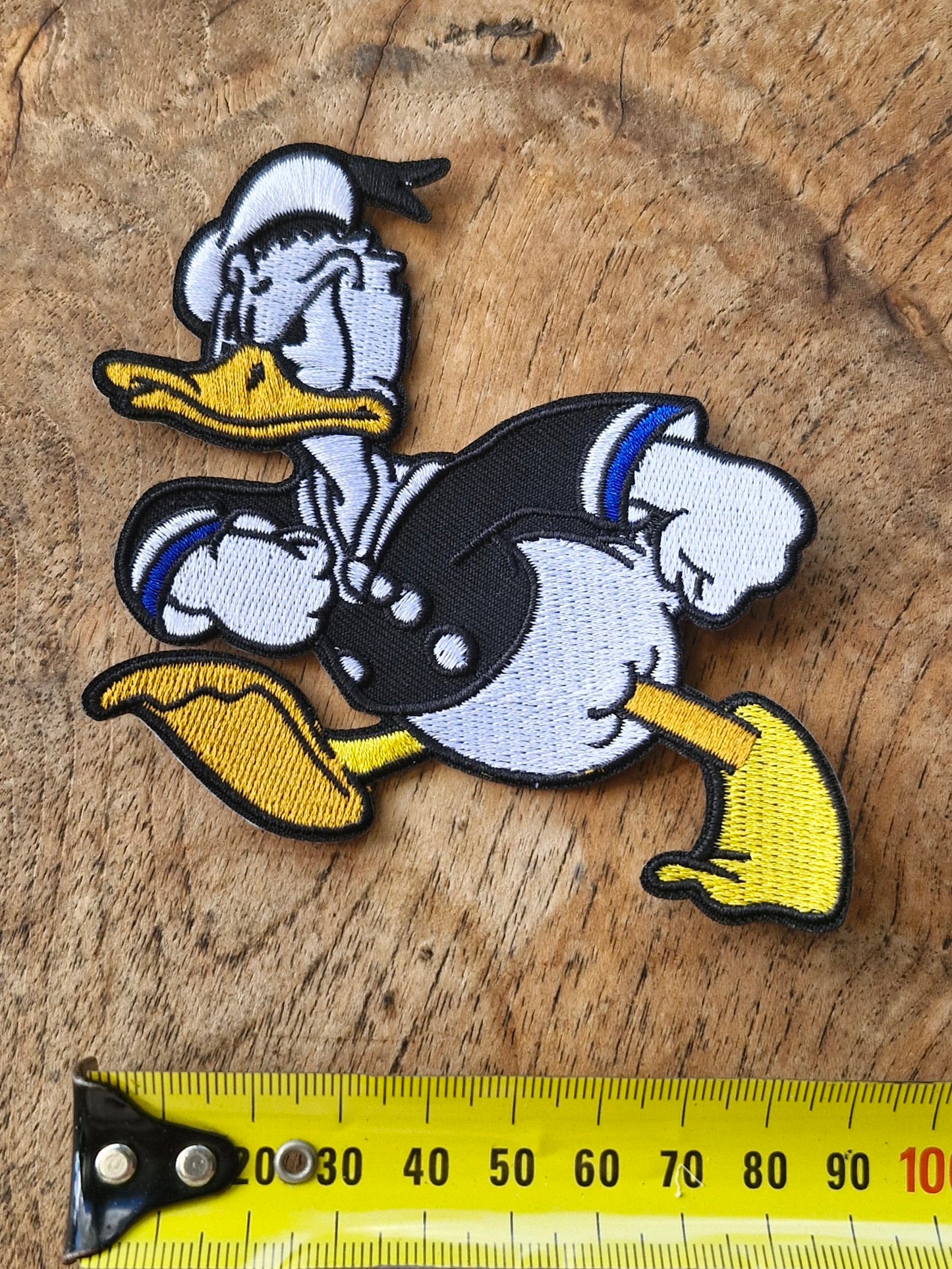 Donald Duck - Disney, Retro Cartoon Character, Iron On Embroidery Patch