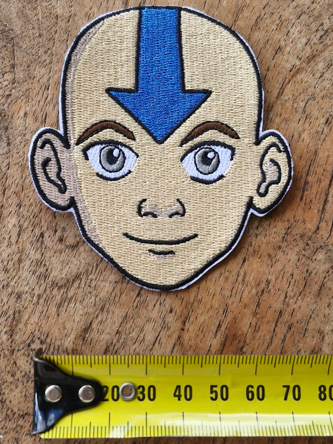 Aang - The Last Air Bender, Nickelodeon TV Show, Cartoon Anime Iron On Embroidery Patch