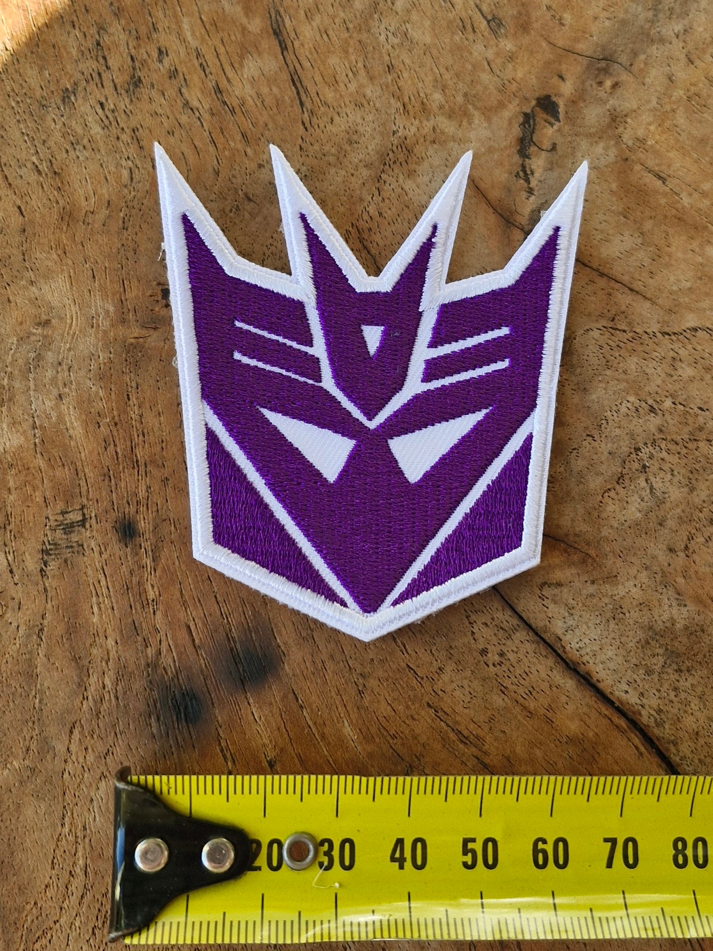 Decepticons Insignia - Transformers, Paramount Pictures, Comic, Movie, TV Series, Iron On Embroidery Patch