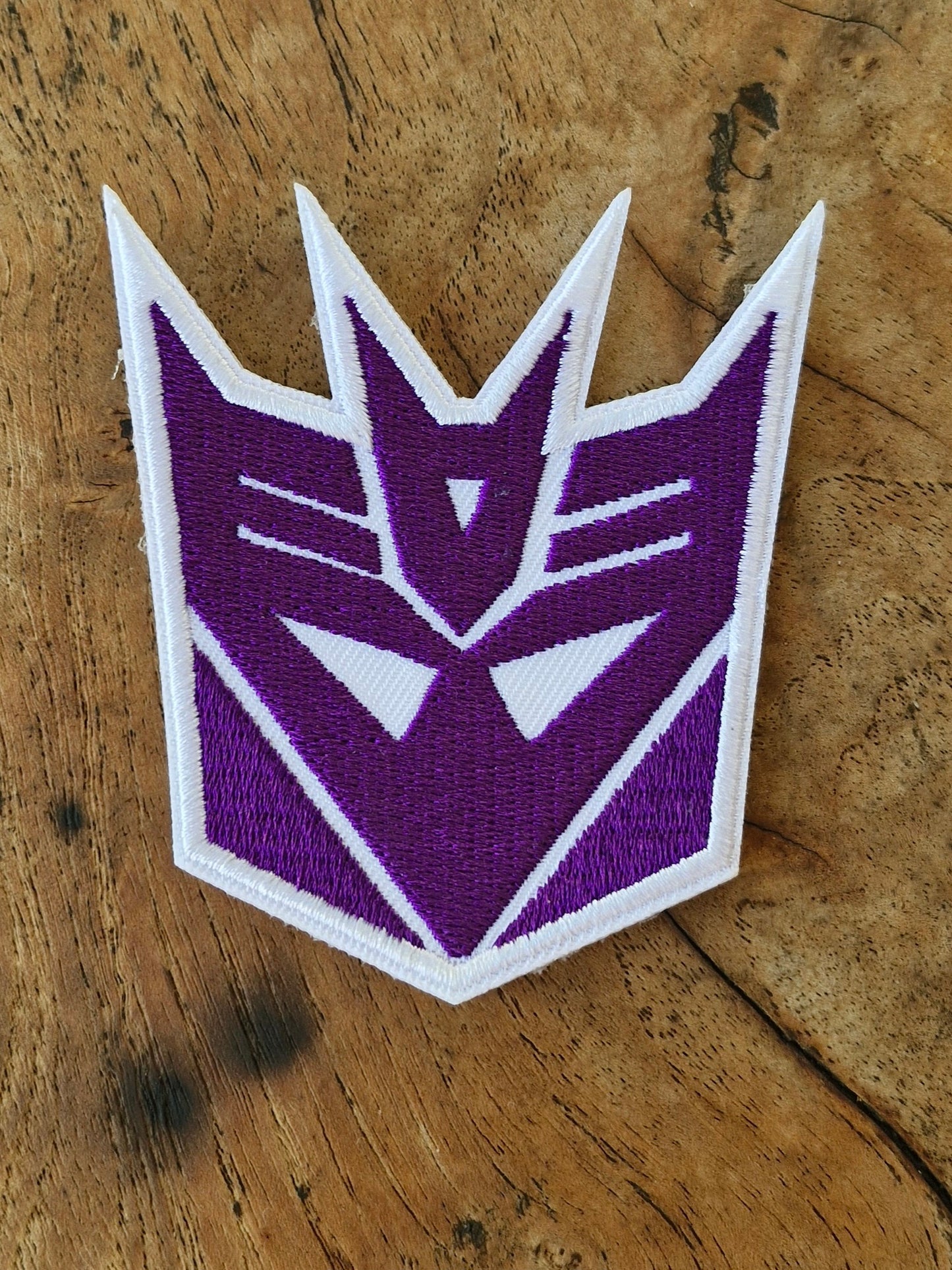 Decepticons Insignia - Transformers, Paramount Pictures, Comic, Movie, TV Series, Iron On Embroidery Patch