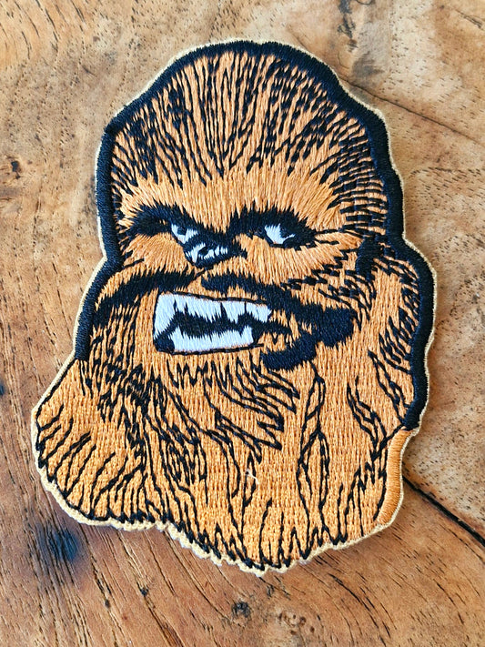 Chewbacca - Starwars, Comic Movie Iron On Embroidery Patch